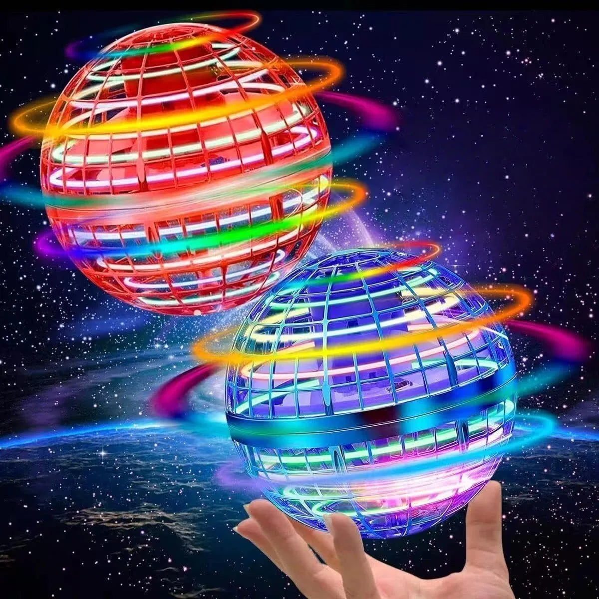 HANAHi フライングLEDボール 360° ブーメランスピナー