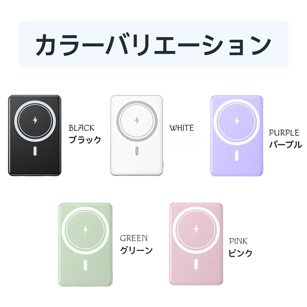 MagSlim™ 8000 「超薄型マグネットモバイルバッテリー」
