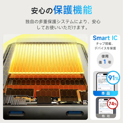 MagSlim™ 8000 「超薄型マグネットモバイルバッテリー」